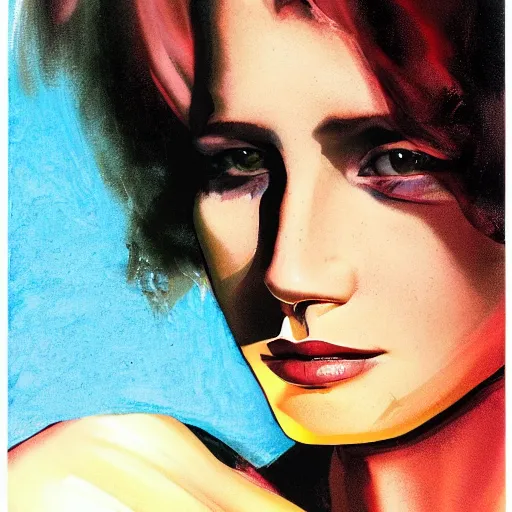 Image similar to photorealistic picture, by bob peak and alex ross, grand thef auto, gouache and wash paints, fine details, fine intricate, fine facial proportionate, fine body proportionate, fine fix broken line, fine fix duplicate line, smooth focus, sharp details, bokeh, 4 k, fine 5 k details