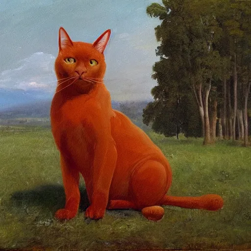 Image similar to burmese cat and carrot, oil painting by Ivan Shishkin, renaissance drawing