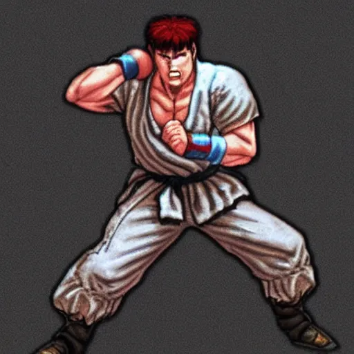 Ryu (Street Fighter Series) - v1.0, Stable Diffusion LoRA