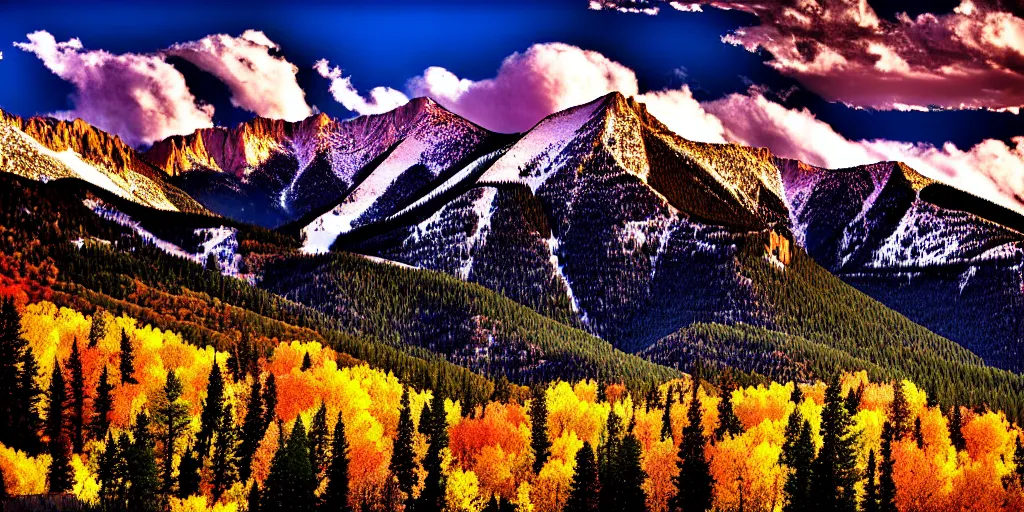 Image similar to 2 0 2 3 4 k award winning stunning photography of colorado mountains