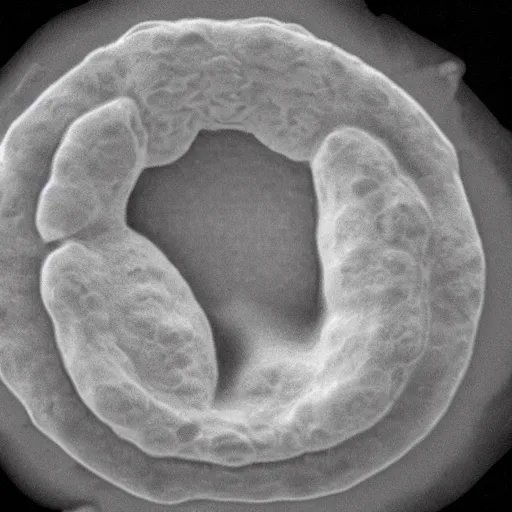 Image similar to 3 d ultrasound imagery of a human embryo at 2 weeks