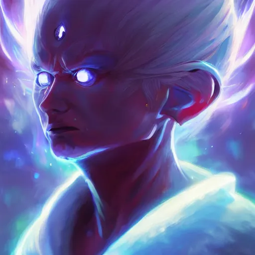 Image similar to anime portrait of an alien as a shaman yedi using dark force to eliminate trump as an anime antagonist by Stanley Artgerm Lau, WLOP, Rossdraws, James Jean, Andrei Riabovitchev, Marc Simonetti, and Sakimichan, trending on artstation