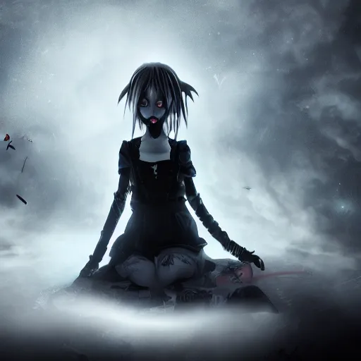 Wallpaper dark, anime, artwork desktop wallpaper, hd image, picture,  background, 88e4b2 | wallpapersmug