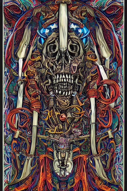 Prompt: taliban anarchy. symmetrical anatomy, very detailed design, complexity of the picture, with pop punk style, colorful, accompanied by body, pure image without duplication, dribble popular, drawn by ilya kushinov and vinicius gud and gustavo zambelli, intricate, hdd