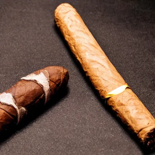 Prompt: a cigar that is just a cigar