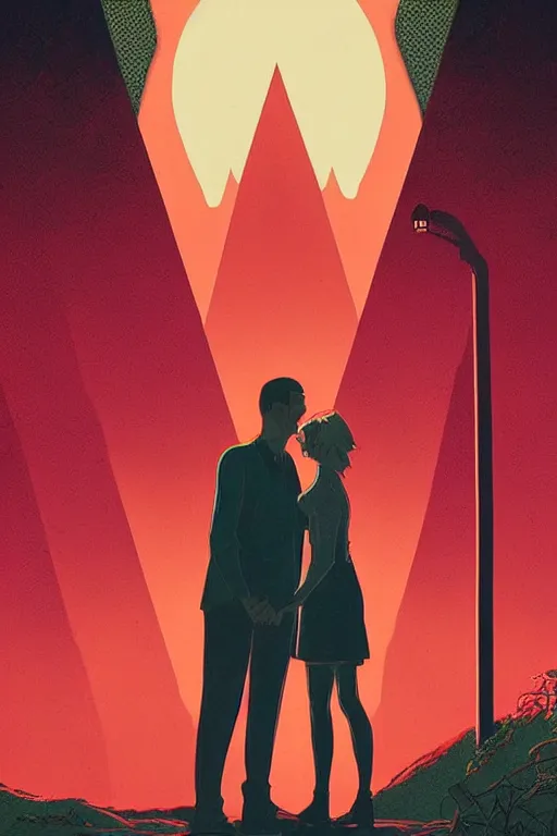 Twin Peaks movie poster artwork by Tomer Hanuka | Stable Diffusion ...