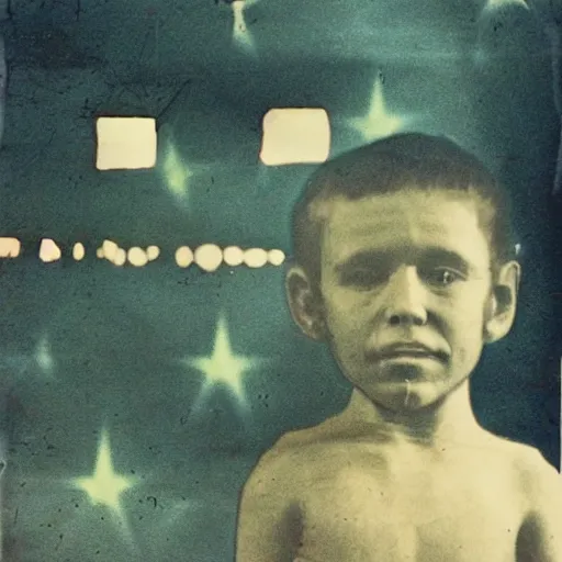 Prompt: alien in soviet children's camp, top secret style, realistic photo, 1 9 7 0 s, color