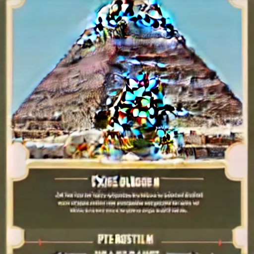 Image similar to infographic blueprints step by step guide how to build pyramids of egypt