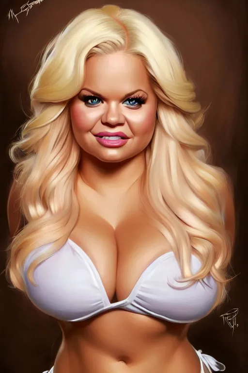 Image similar to clear portrait of a trisha paytas!! as hooters waitress, cottagecore!!, background hyper detailed, character concept, full body, dynamic pose, intricate, elegant, highly detailed, digital painting, artstation, concept art, smooth, sharp focus, illustration, art by artgerm and greg rutkowski and alphonse mucha