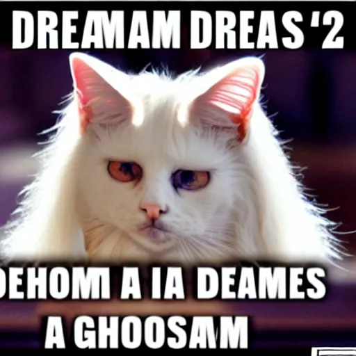 Prompt: Dreamt in 28.80s for !dream a ghotic cat,