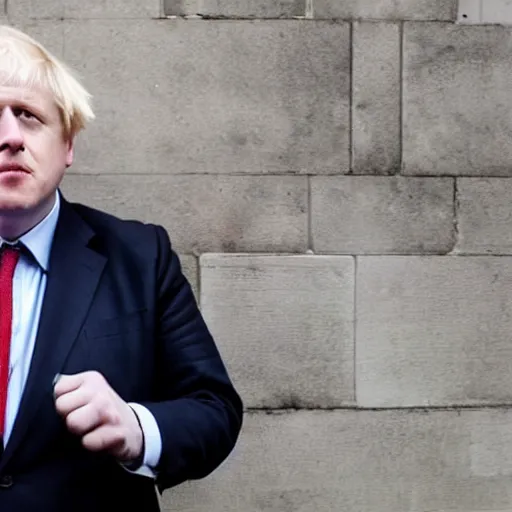 Prompt: Boris Johnson dropping his latest rap album, the fans are loving it, realistic, 4K, much boris