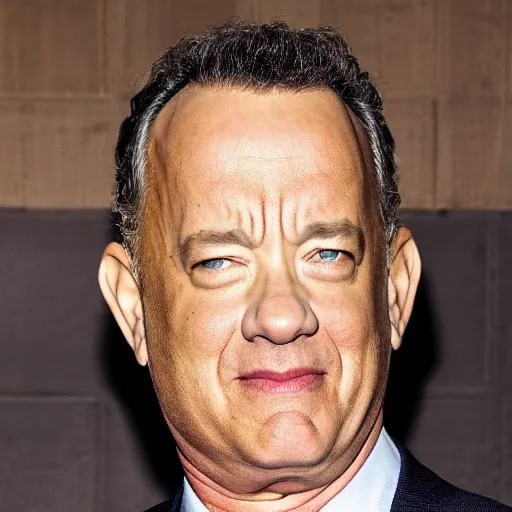 Prompt: tom hanks has a terrible secret