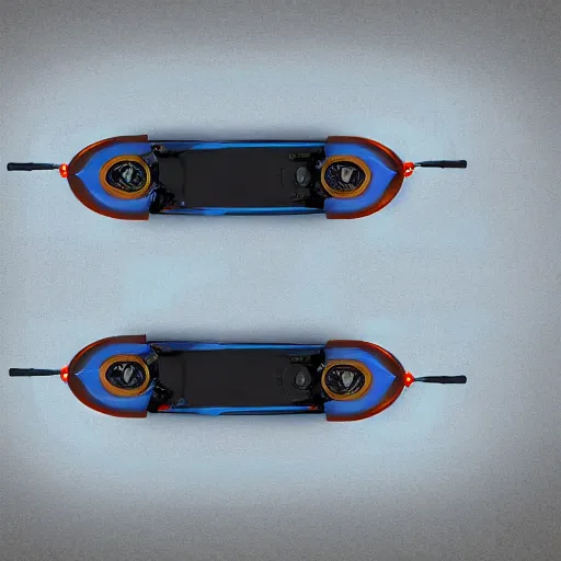 Image similar to blueprint for electric skateboard