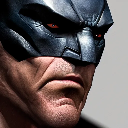 Prompt: a fancy close up of Josh Brolin as Batman by Greg Rutkowski, Sung Choi, Mitchell Mohrhauser, Maciej Kuciara, Johnson Ting, Maxim Verehin, Peter Konig, 8k photorealistic, cinematic lighting, HD, high details, dramatic, trending on artstation, full body shot