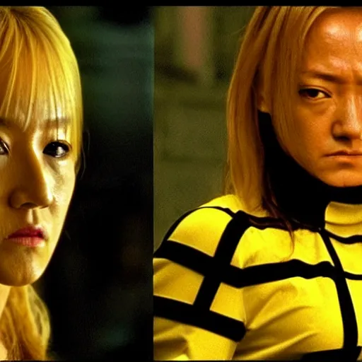 Image similar to still frames from kill bill 3 movie