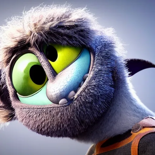 Prompt: anthropomorphic cute bird character wearing a knitted sweater, Disney Pixar, in the style of ‘how to train your dragon’, ‘kung fu panda’ ‘zootopia’ ‘wreck it Ralph’ ‘luca’ etc, high detail, detailed feathers and fur, 3d render