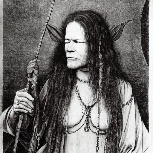 Prompt: janis joplin by hieronymus bosch