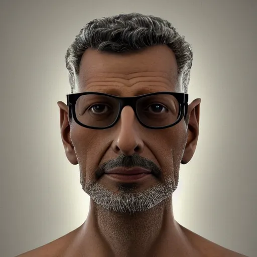 Image similar to hyperrealistic dslr film still of jeff goldblum disguised as legume, stunning 8 k octane comprehensive 3 d render, inspired by istvan sandorfi & greg rutkowski & unreal engine, perfect symmetry, dim volumetric cinematic lighting, extremely hyper - detailed, incredibly real lifelike attributes & flesh texture, intricate, masterpiece, artstation, stunning