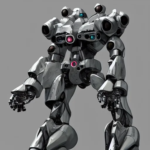 Image similar to multi sided view, 3/4 view of mecha suit of armor, photoreal, schematic, zbrush, 3d, artstation