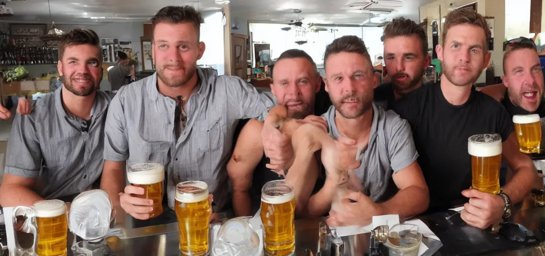 Prompt: me and the boys going for a beer friday afternoon