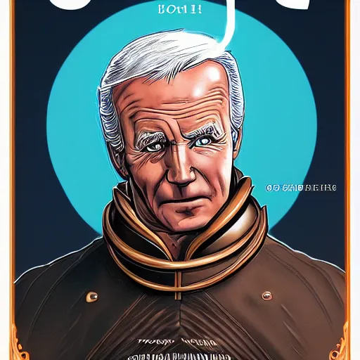 Image similar to book cover god emperor of dune. sandworm with the cartoon joe biden face. cover art cgi movie poster style