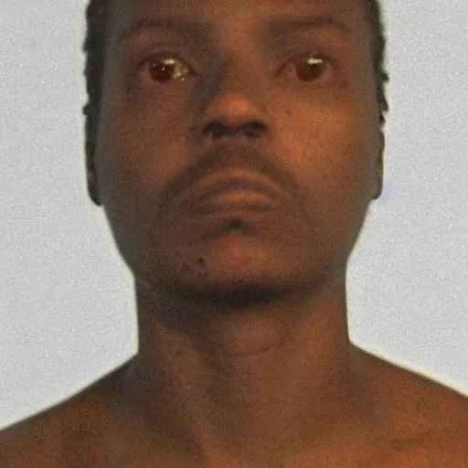 Image similar to mugshot of a creature