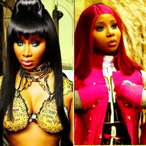 Image similar to Nicki Minaj in Harry Potter