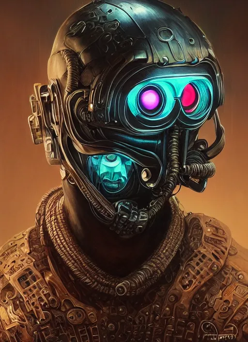 Image similar to cybernetic cyberpunk mf doom reptile eyes, cyber metal skin. intricate, elegant, highly detailed, centered, digital painting, artstation, concept art, smooth, sharp focus, illustration, artgerm, tomasz alen kopera, peter mohrbacher, donato giancola, joseph christian leyendecker, wlop, frank frazetta