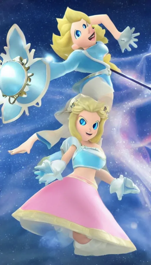 Image similar to Rosalina from Nintendo