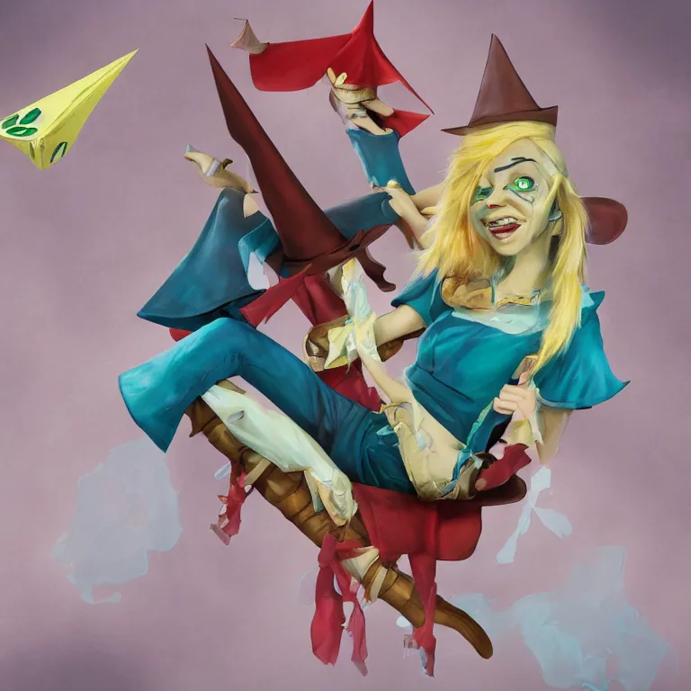 Image similar to taako from tv