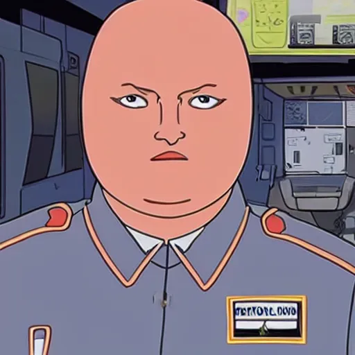 Prompt: Bobby Hill is the pilot of EVA-01 from Neon Genesis Evagellion