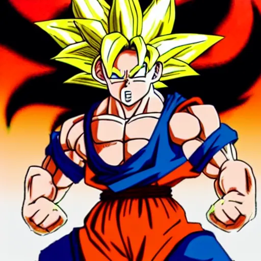 Super saiyan 1 million, Stable Diffusion