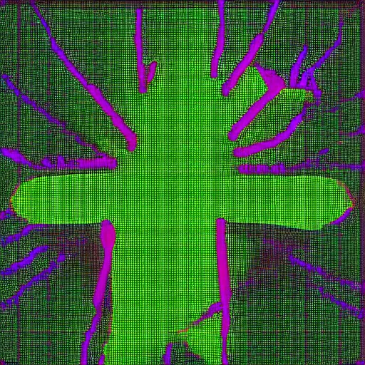 Prompt: plague of insects insect plague 🪰🪰🪰🪰🪰🪰🪰🪰🪰🪰🪰🪰🪰 bugs psychoactive 🪰. Silence of the lambs movie poster. radioactive. pixel glitching. cool hack cyberpunk. 🪰🪰🪰🪰🪰. psychadelic rainbow colors. superglitch. wallhack