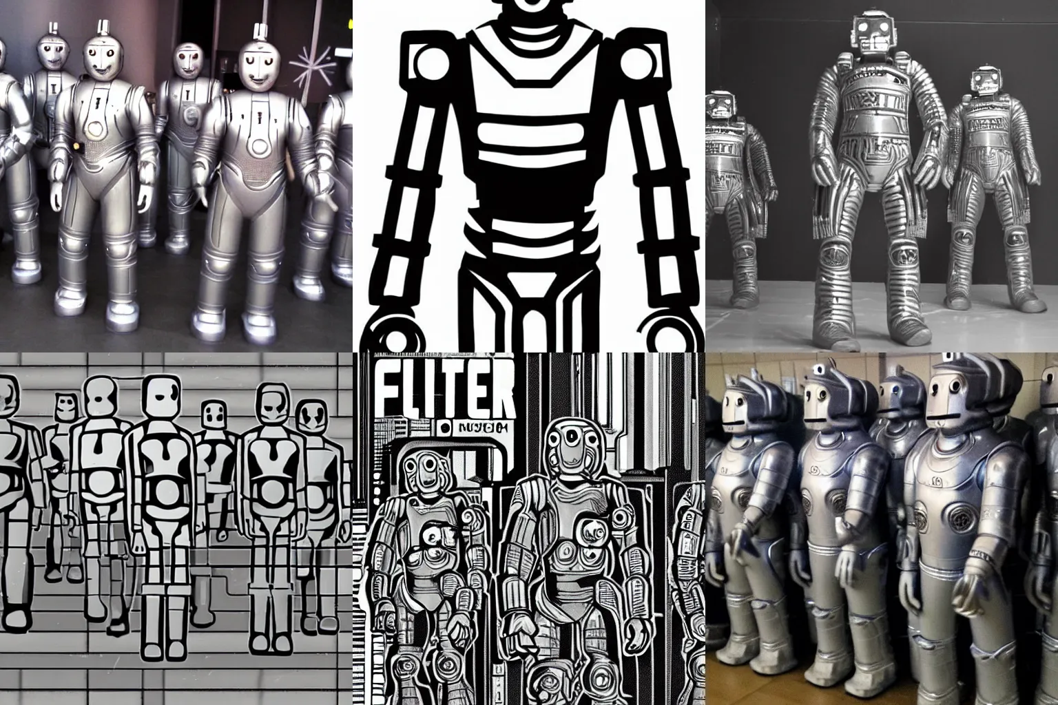 Prompt: cybermen