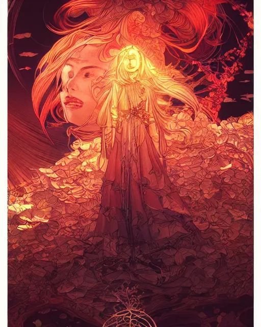 Prompt: art poster, ambient lighting, detailed, by ayami kojima, makoto shinkai, kilian eng