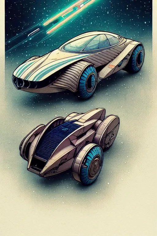 Image similar to design only! ( ( ( ( ( 2 0 5 0 s retro future art automotive designs borders lines decorations space machine. muted colors. ) ) ) ) ) by jean - baptiste monge!!!!!!!!!!!!!!!!!!!!!!!!!!!!!!