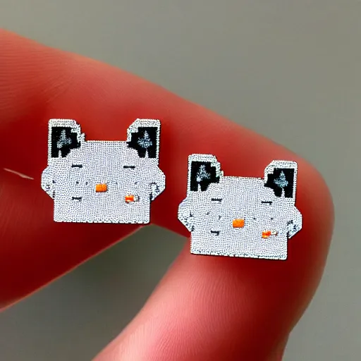 Image similar to 2d lasercut Nyan Cat earrings