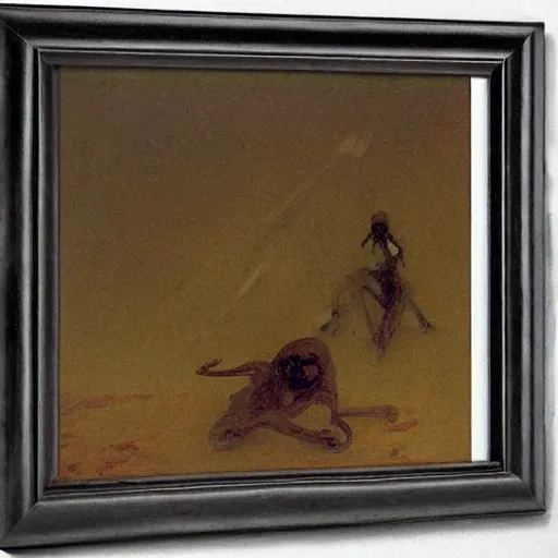 Image similar to alien by ilya repin