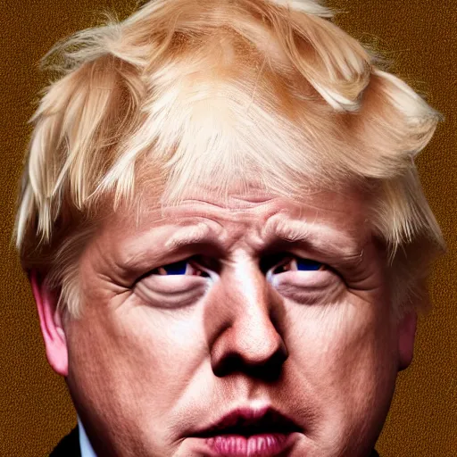 Image similar to Boris Johnson as Donald Trump as Boris Johnson, portrait, photograph, highly detailed, 4k