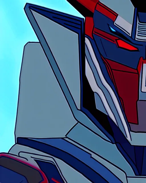 Image similar to a portrait of starscream, in the style of transformers ( 1 9 8 4 ), animated cartoon series, sharp details, toei animation studio, 5 k.