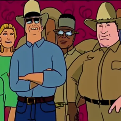 a still of from king of the hill crossover with the, Stable Diffusion