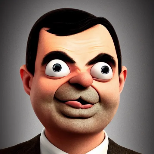 Image similar to Deformed Mr. Bean