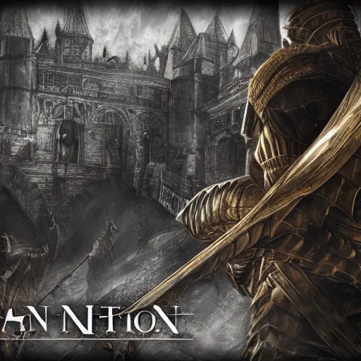Prompt: Julien Nation Saturday. Trending on artstation 4k. Highly detailed. Dark Souls key art.