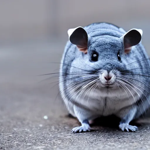Image similar to a Chinchilla dressed up in a business suit