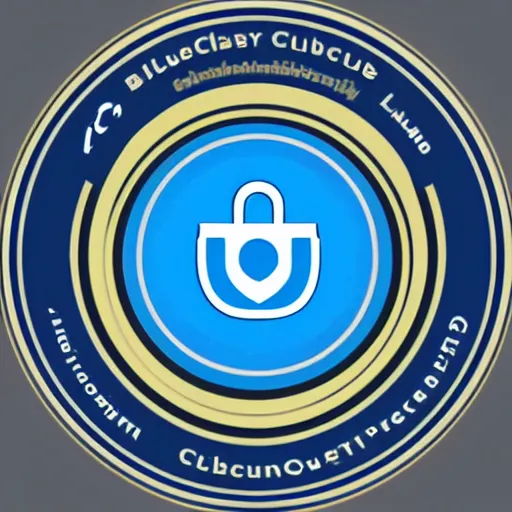 Image similar to blue cybersecurity club logo