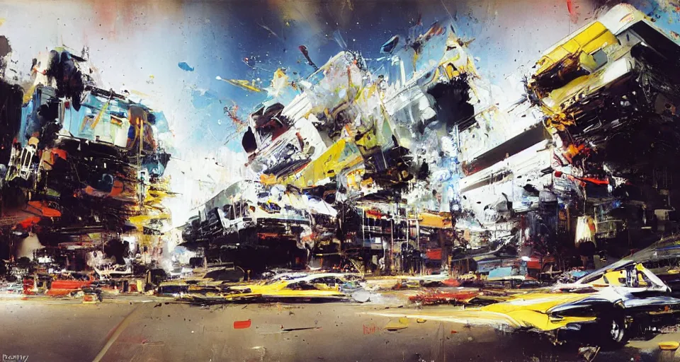 Image similar to the two complementary forces that make up all aspects and phenomena of life, by John Berkey