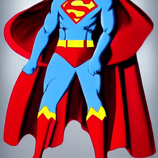 Prompt: concept art superman