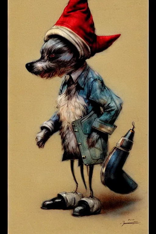 Image similar to ( ( ( ( ( 1 9 5 0 s robot knome pet dog. muted colors. ) ) ) ) ) by jean - baptiste monge!!!!!!!!!!!!!!!!!!!!!!!!!!!!!!