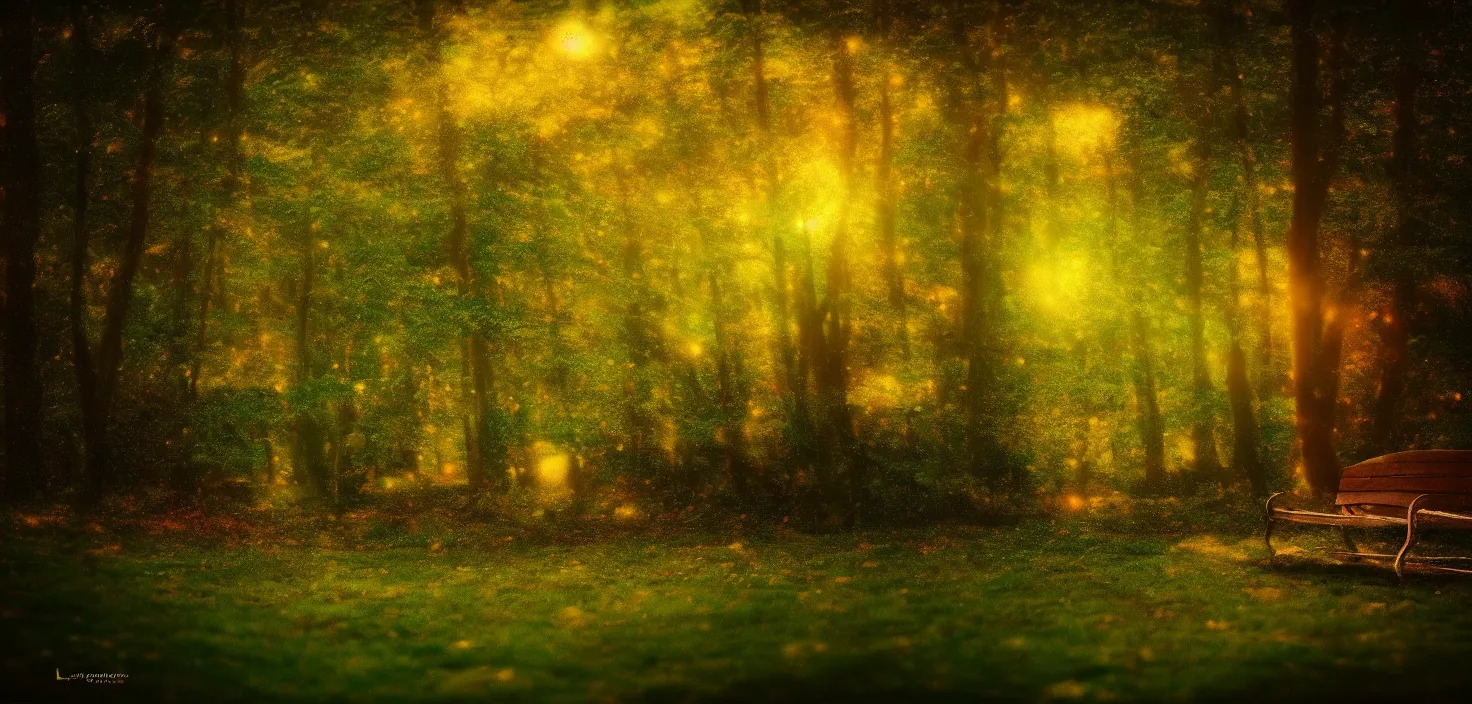 Image similar to landscape, storybook illustration, visual novel, bokeh, cinematic, rtx, woodland, cinematic