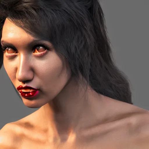 Prompt: woman transforming into a werewolf at night with black realistic fur, ultra detail, unreal engine 5, 8 k
